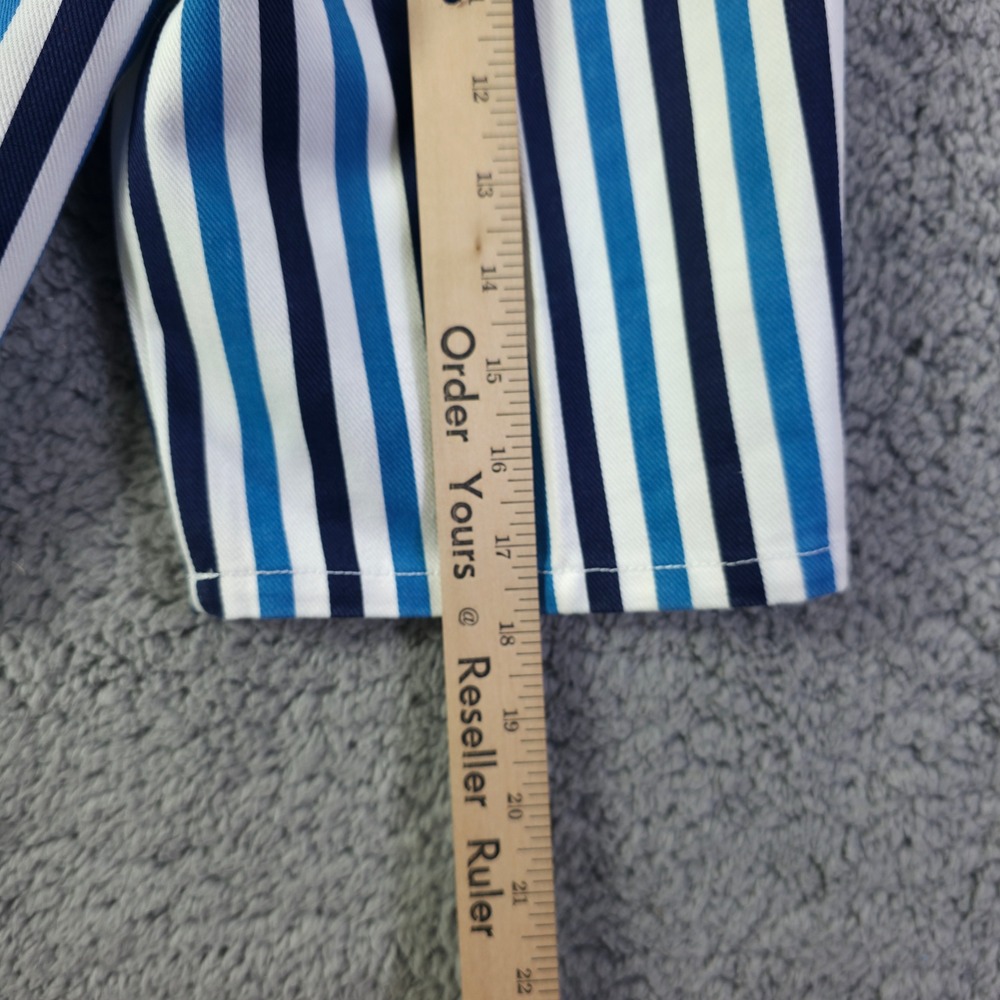 Vintage 1989 Sasson Kids Navy Blue Stripe T-Shirt and Shorts Set Size 7 NWT - Picture 11 of 11